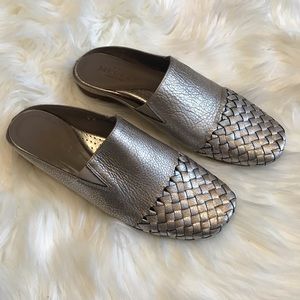 Sesto Meucci Gen Metallic Loafer Mules